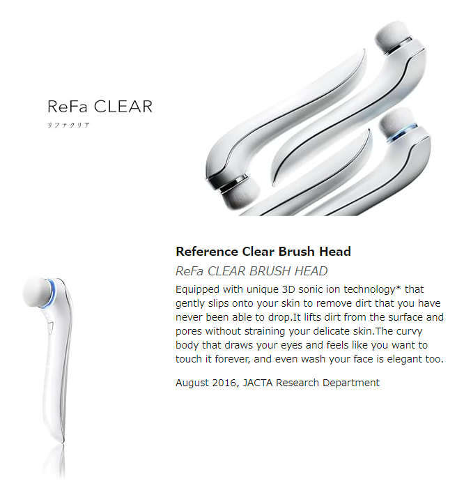 MTG ReFa CLEAR BRUSH HEAD Replacement from JAPAN New, $67.75