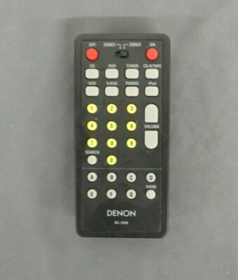 OEM Denon RC-1056 Audio Remote Control Satisfaction Guaranteed Fast Shipping