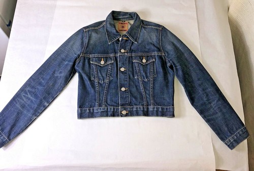 Denim Jean Jacket Women's Red Engine 