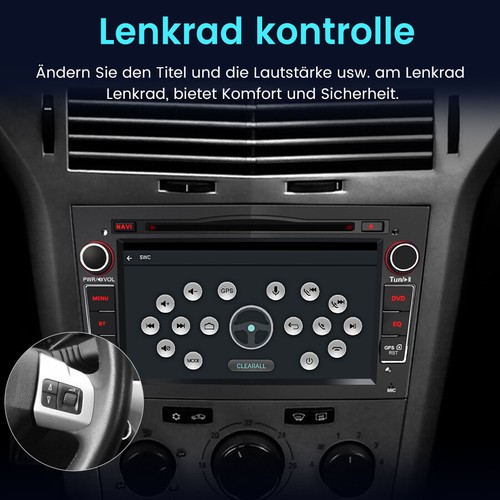 8-Kern Android 13 Navi Autoradio Opel Corsa D Zafira Astra H Vivaro Meriva 64GB - Bild 8 von 13