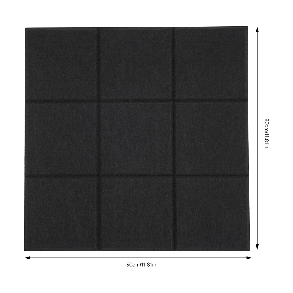 6*Filzplatten Selbstklebende Nachrichtentafel aus Filz Memo-Board Filztafel 9mm - Bild 2 von 4