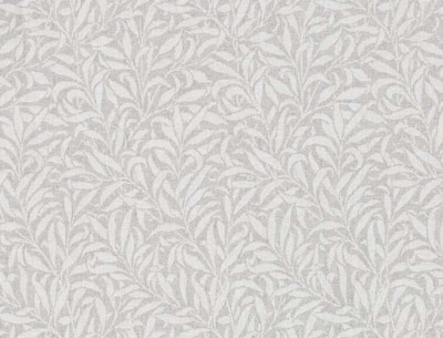 WILLIAM MORRIS VORHANGSTOFF Pure Willow Bough's Weave 1,6 METER HELLGRAU