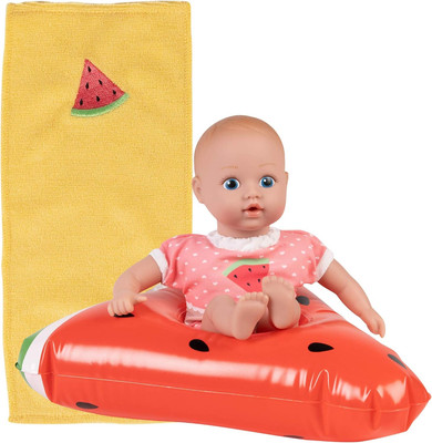 Splash Time Babies Collection, 8.5  Baby Doll with Sweet Baby Smell, Premium Qui