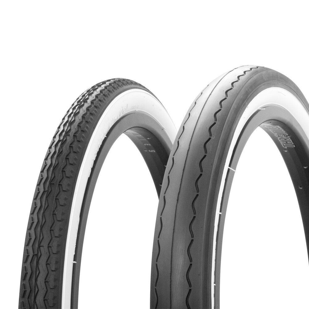 20" STINGRAY MUSCLE BIKE TIRE SET 1 20X1.75 SLICK PATTERN & 