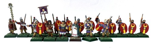 Wargames Foundry Late Roman Infantry Characters x 19 28mm Metal Painted - Picture 2 of 6