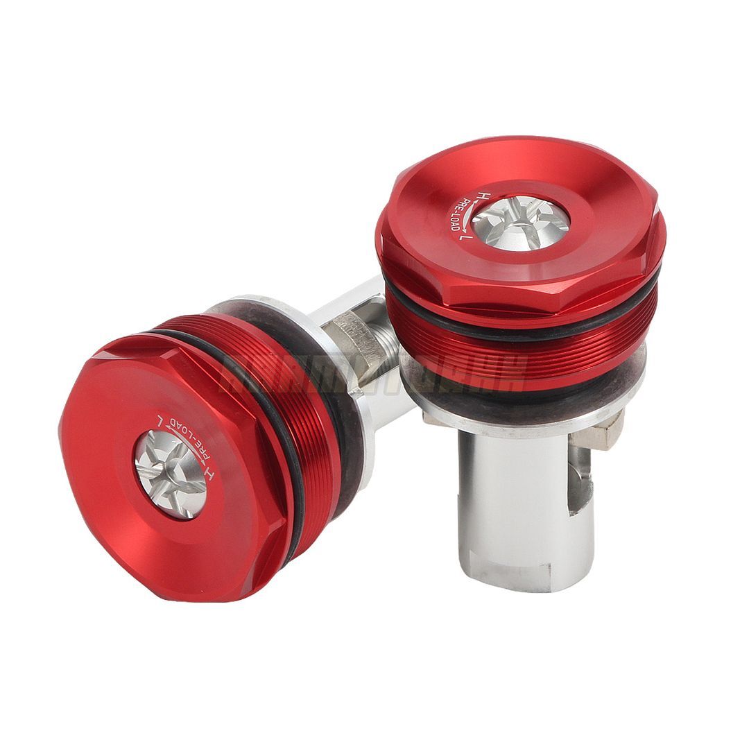 Preload Fork Caps Bolts Adjuster For Kawassaki Ninja ZX10R ZX-10R