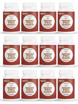 12 Pack Nervogen Pro Advanced, nerve support for neuropathy-60 Capsules x12