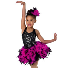 ART STONE - ADORABLE HORRAY FOR HOLLYWOOD BALLET, TAP DANCE COSTUME - SIZE SC
