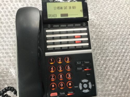 NEC DT400 Series DTZ-24D-3A (BK) TEL DZV(XD)W-3Y(BK) Telephone  Phone Handset - Picture 1 of 10