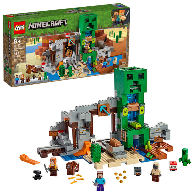 LEGO The Creeper Mine Minecraft for sale online 21155