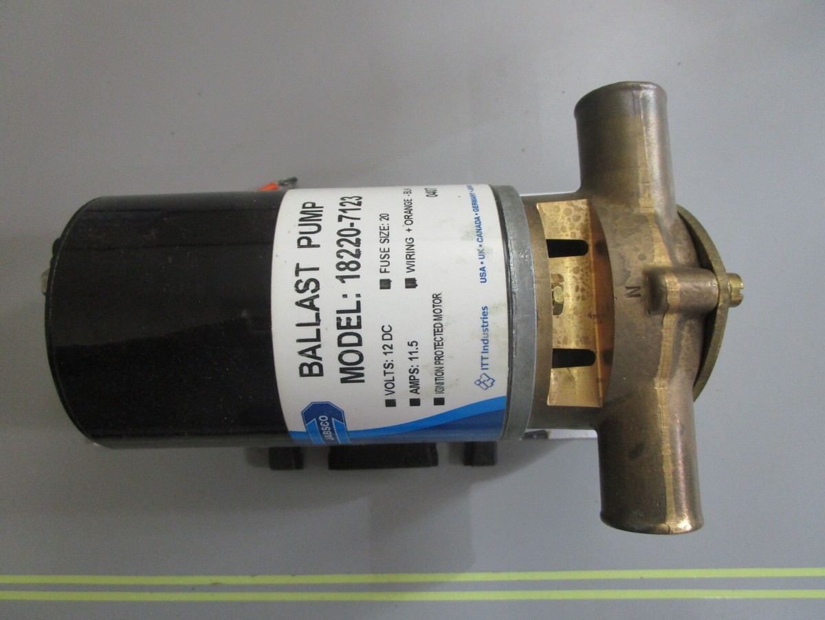 NEW* 0820 Jabsco Ballast Water Puppy 18220-7123 | eBay