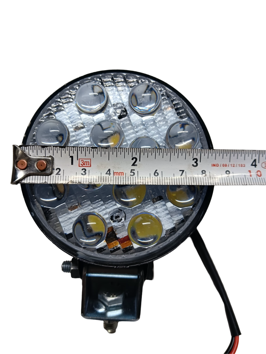 Classic Car 5.5" Chrome Halogen Spot Lamp – 12V, Single, Retro Style