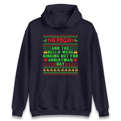 The Pogues Christmas Hoodie, Bells Were Out for Christmas Day, Offensive Christmas