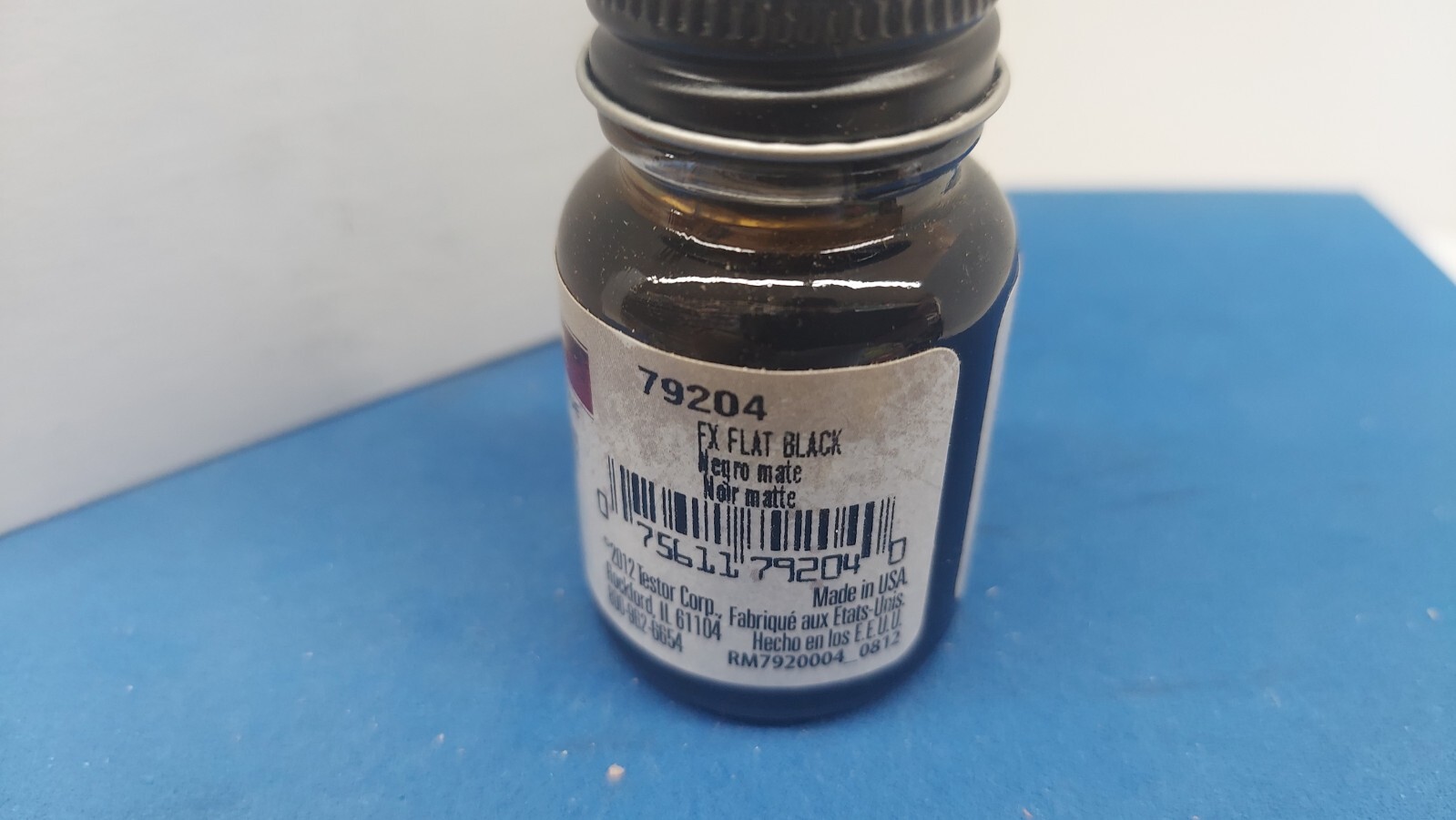 Testors CreativeFX FX Flat Black Enamel Paint 79204 eBay