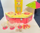 Vintage 1986 Barbie Ice Cream Shoppe + Partial Surf Shop + Dream Furniture Lot