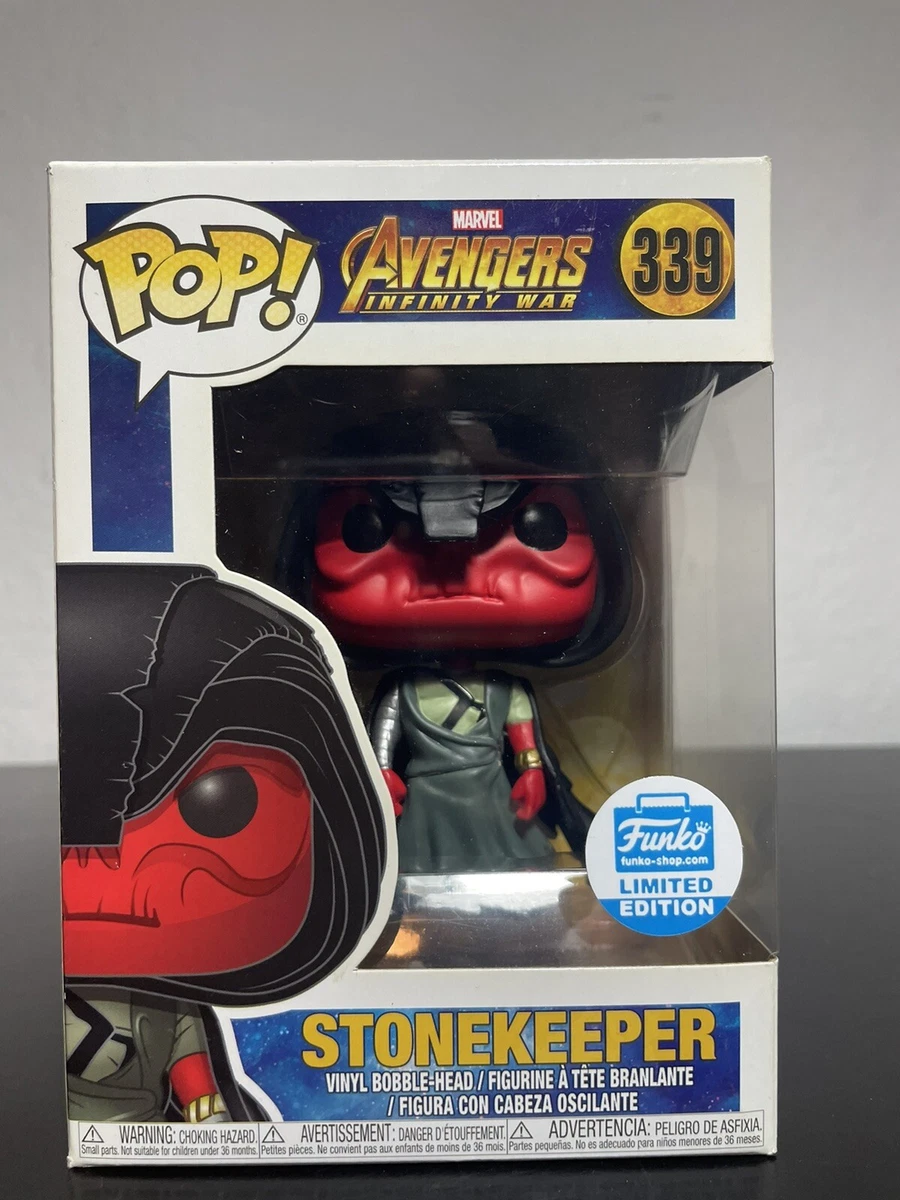 FUNKO POP Marvel STONEKEEPER LIMITED EDIT 339 VAULTED RARE Free Ship Case