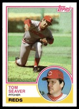 1983 Topps Baseball Card Tom Seaver Cincinnati Reds #580 NM