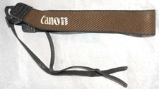 Genuine Canon EOS Brown Shoulder Neck Strap Wide 39mm from japan