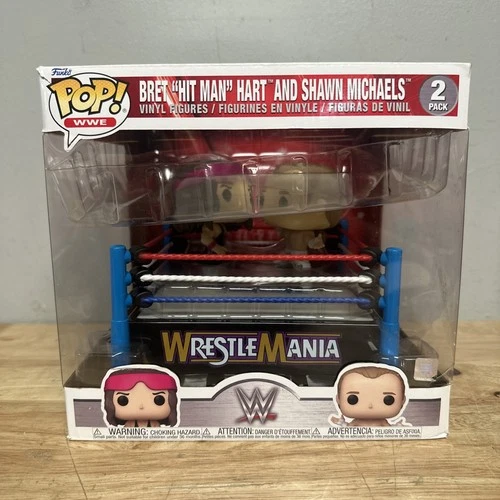 Funko Pop! Moments: WWE - Bret "Hit Man" Hart And Shawn Michaels - 2 Pack