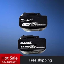 18V LXT® 6.0Ah Lithium-Ion Battery - Fits Makita BL1860B – 2 Pack