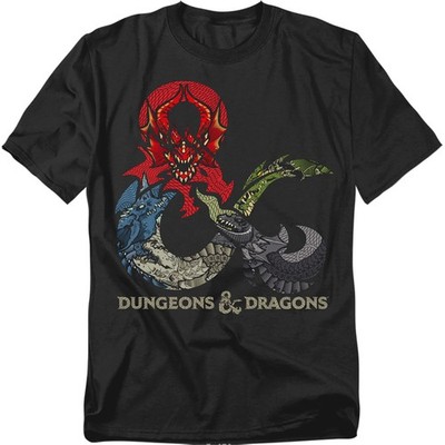 Dungeons & Dragons ''Ampersand Classes'' Men Unisex T-Shirt, Available Sm to 5x