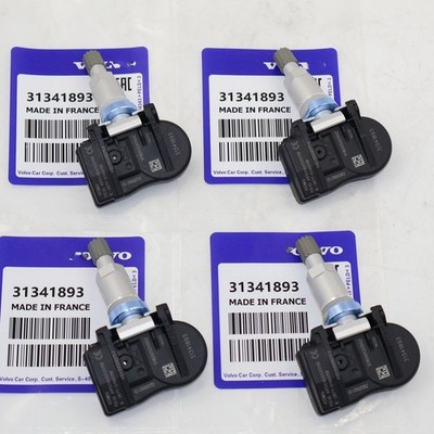 31341893 4Pcs TPMS Tire Pressure Sensors For Volvo XC70 C30 S60 V50 XC60 New