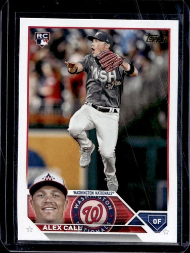 2023 Topps Update Alex Call Image Variation SSP Golden Mirror Rookie RC #US253
