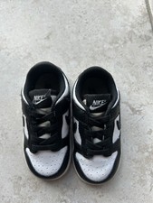 Black and White Nike Panda Dunks Toddler size...