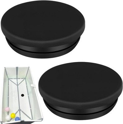 Replacement Stopper Plug Compatible with Stokke Flexi Bathtub,2 Pack Black