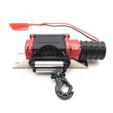 Black Warn Winch for 1/10 SCX10 D90 D110 TF2 TRX4 TRX-4 KM2 RC Car Crawler