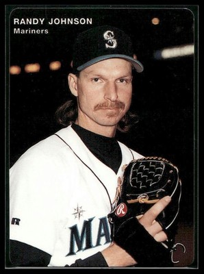 1994 Mother's Cookies Seattle Mariners Randy Johnson #2 Seattle Mariners