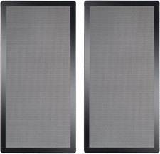120 X 240Mm PC Case Dust Mesh Filter, 2 Pack Magnetic Frame Computer Fan Dust