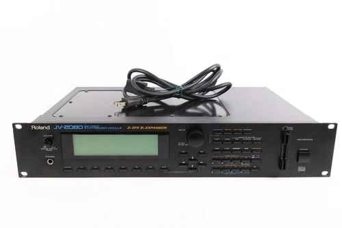 Roland JV-2080 Synth Sound Module Universal 100V-240V No Transformer Needed