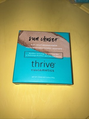 Thrive Causemetics Sun Chaser Eos Shimmer Blur+Sculpt Bronzing Powder New In Box