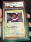 2021 Pokemon Eevee SWSH127 PSA 10 Cosmos Holo Promo Evolving Skies - Holo Bleed!