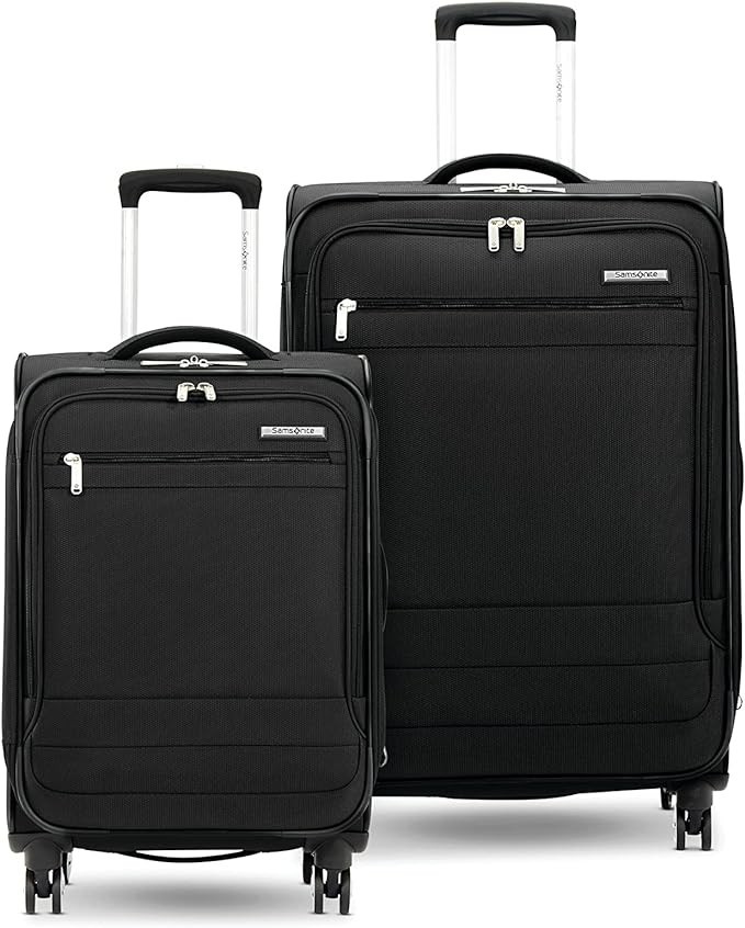 Samsonite Aspire DLX Softside Expandable 2pc Black Luggage w