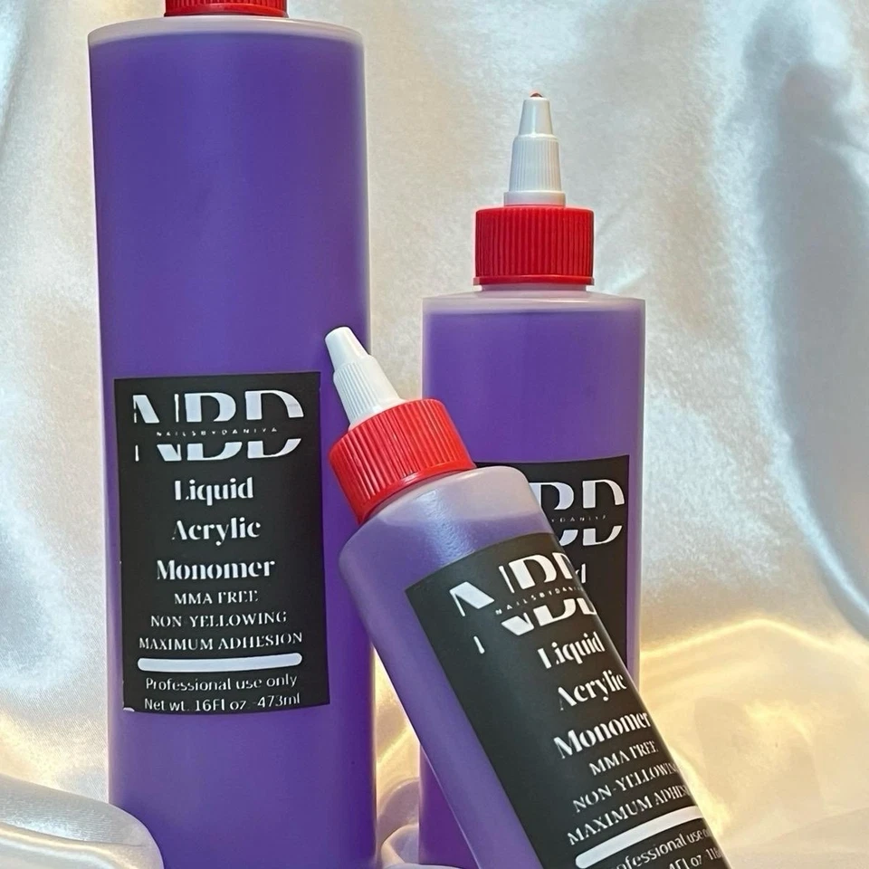 NBD Acrylic Nail Liquid for Acrylic Powder - Liquid Monomer - 4 oz - Image 2 of 4