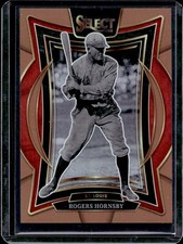 2025 Panini Select Rogers Hornsby Concourse Bronze Prizm #/125 Cardinals