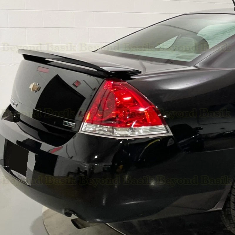2006-2010 2011 2012 2013 Chevy IMPALA SS Factory Style Spoiler Wing WA8555 BLACK - Imagem 3 de 4
