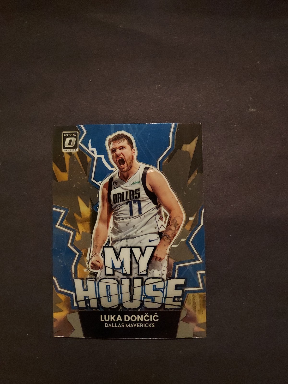 Luka Doncic 2022-23 Donruss Optic My House 3