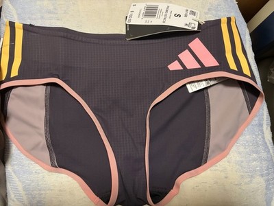 Adidas Promo Adizero Running Briefs Purple IN1198 Women's Size SMALL