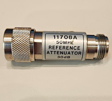 Hewlett Packard 11708A 50MHz Reference Attenuator, 30 dB Attenuation Range