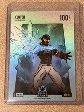 Bo Jackson Battle Arena ‘Clutch’ Andrew McCutchen Ice Blue Battlefoil #BBF-86