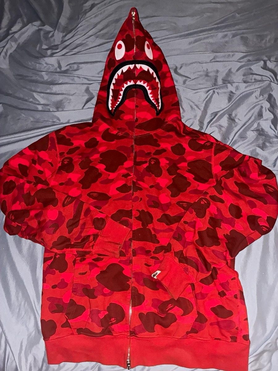 Bape Red Camo In Men's Sweats & Hoodies for Sale | Shop Men's