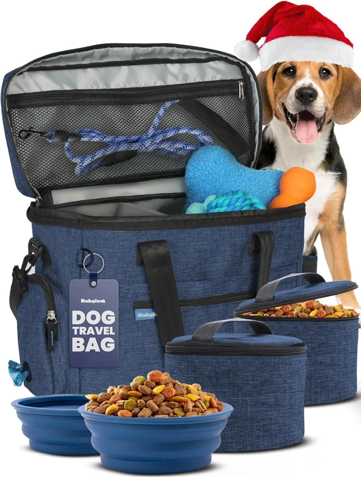 Bolsa de suministros para perros resistente al agua - diseñada para aventuras Foto 3 de 4