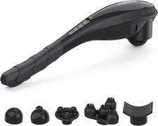 Rechargeable Handheld Back Massager, Cordless Electric Neck Massage Tool for Sho