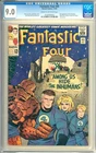 Fantastic Four #45 High Grade 1st App. Inhumans Silver Age Marvel 1965 CGC 9.0
