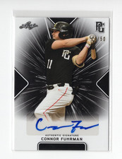 2021 Leaf Perfect Game National Showcase Auto Black /50 Connor Fuhrman #BA-CF2