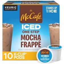 McCafe ICED One Step Mocha Frappe K-Cup Coffee Pods