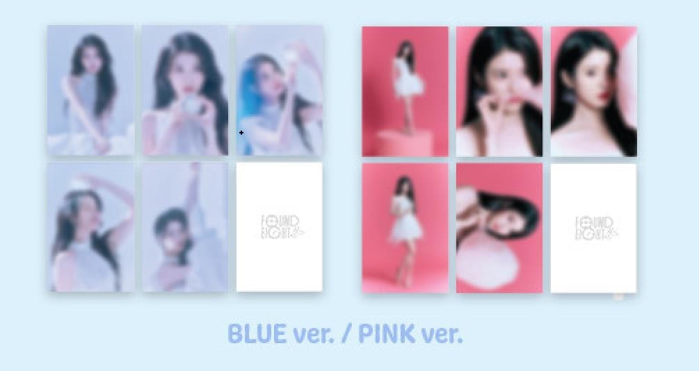2025 IU POP-UP STORE Found at Eight OFFICIAL MD GOODS POSTCARD SET
